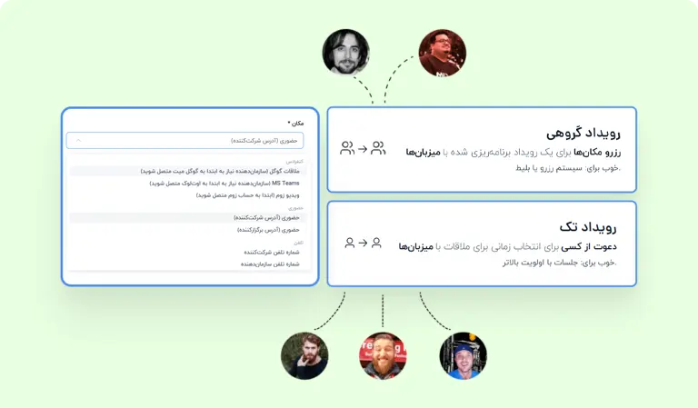 انواع ملاقات